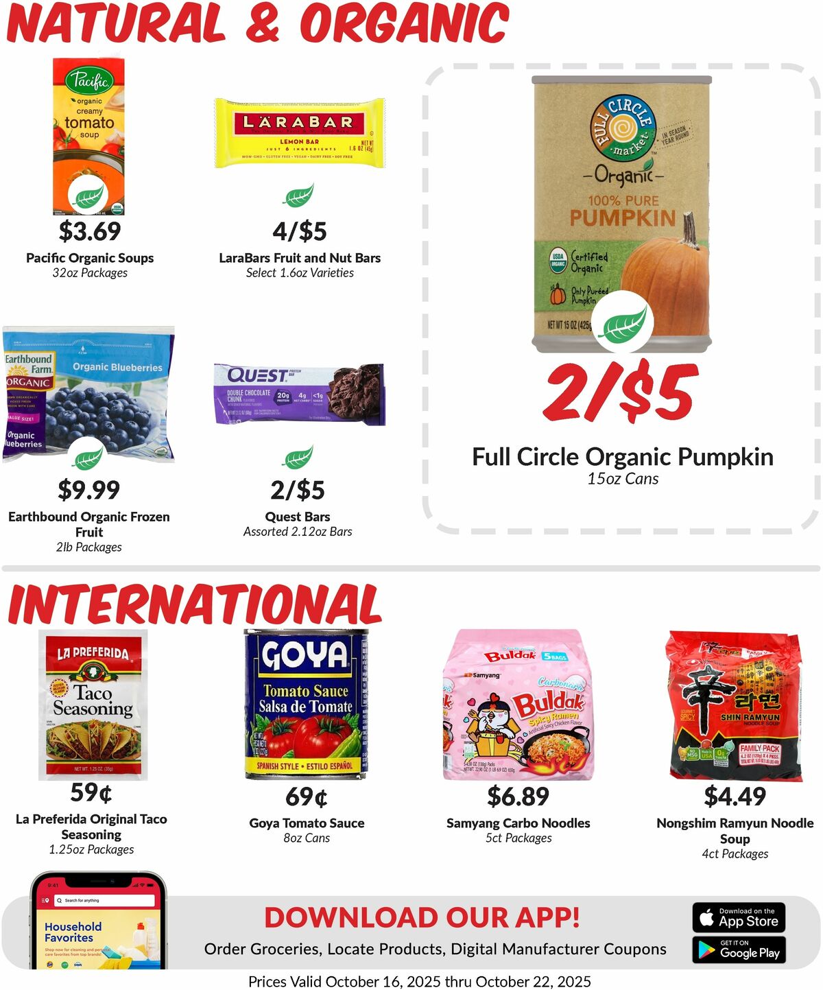 Woodmans Food Market Weekly Ad from October 16