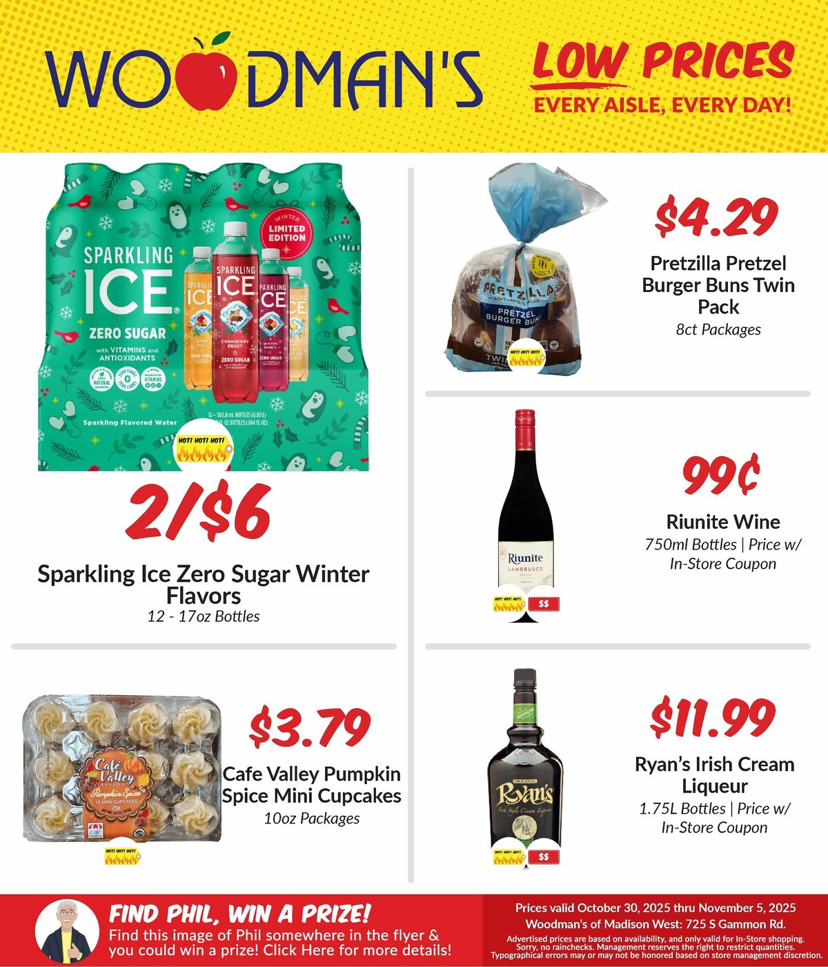 Woodmans Food Market Weekly Ad from October 30