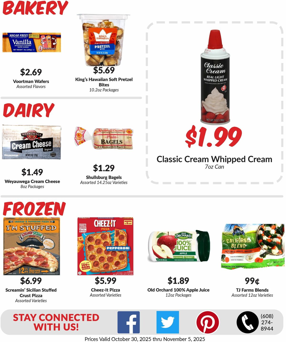 Woodmans Food Market Weekly Ad from October 30