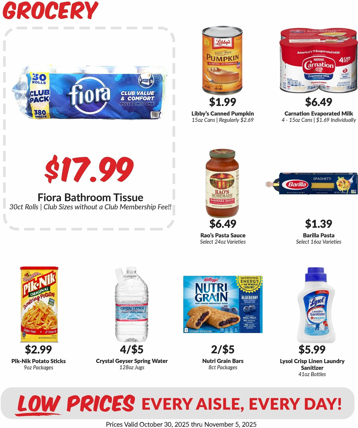 Woodmans Food Market Weekly Ad from October 30