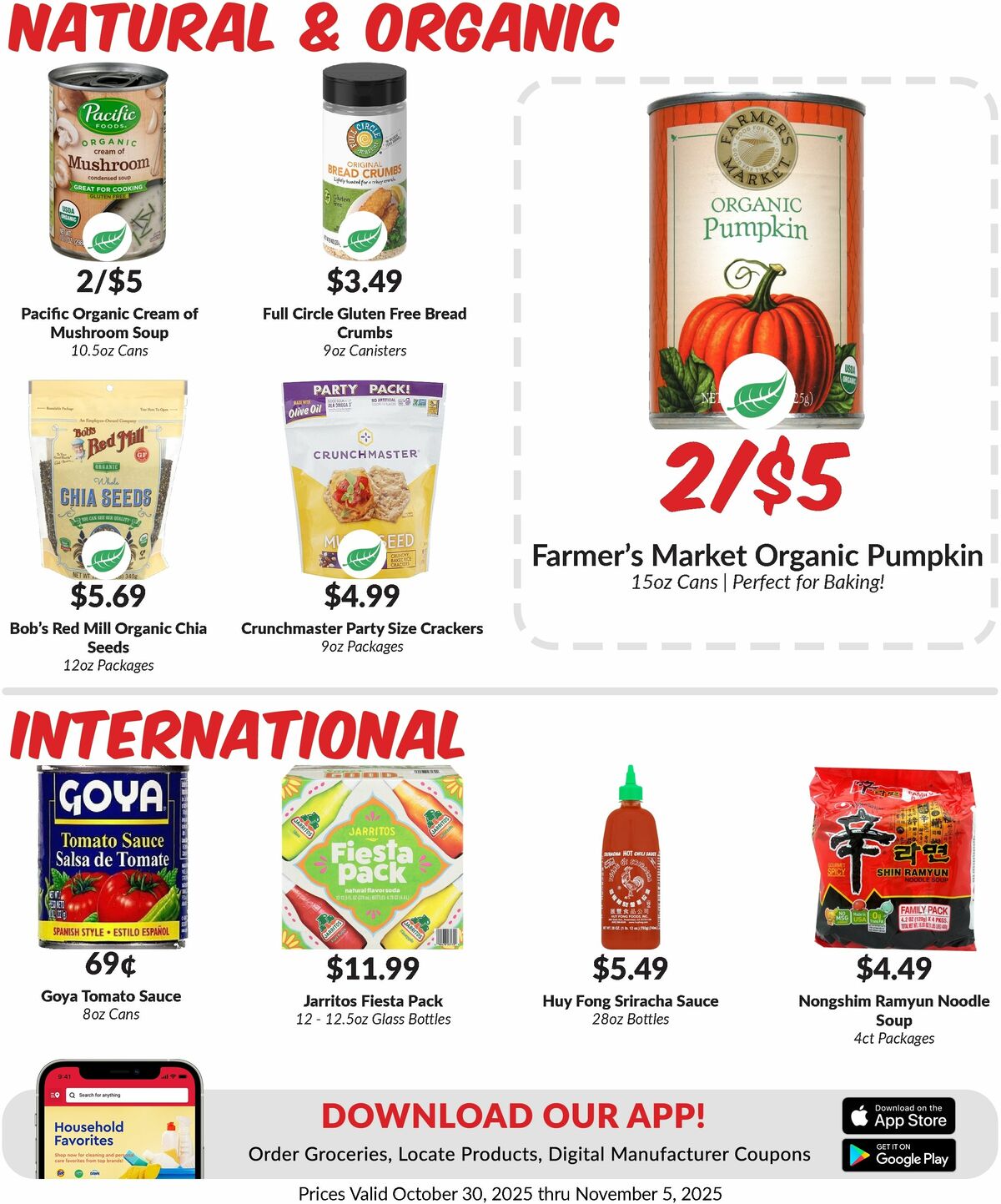 Woodmans Food Market Weekly Ad from October 30