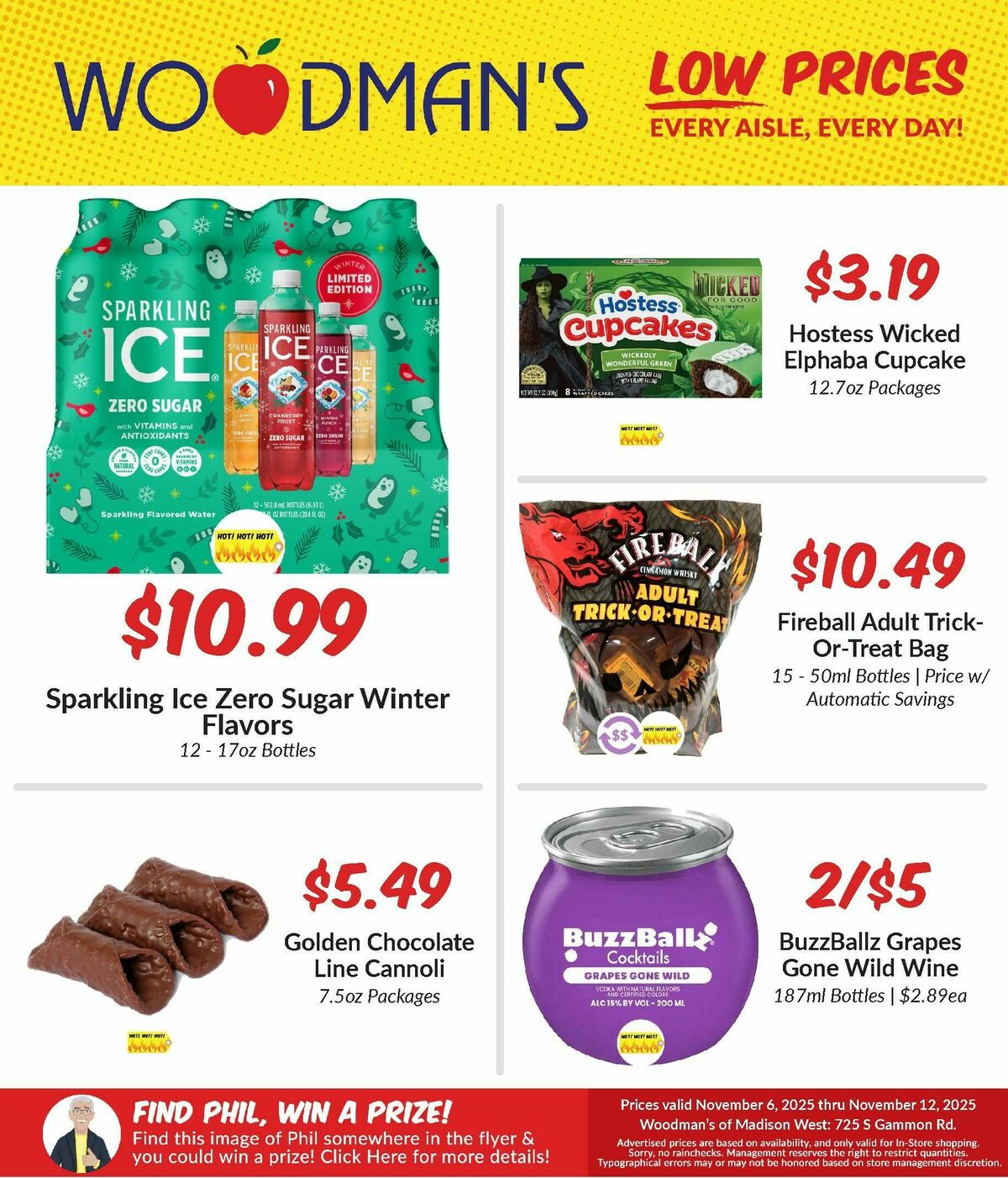 Woodmans Food Market Weekly Ad from November 6