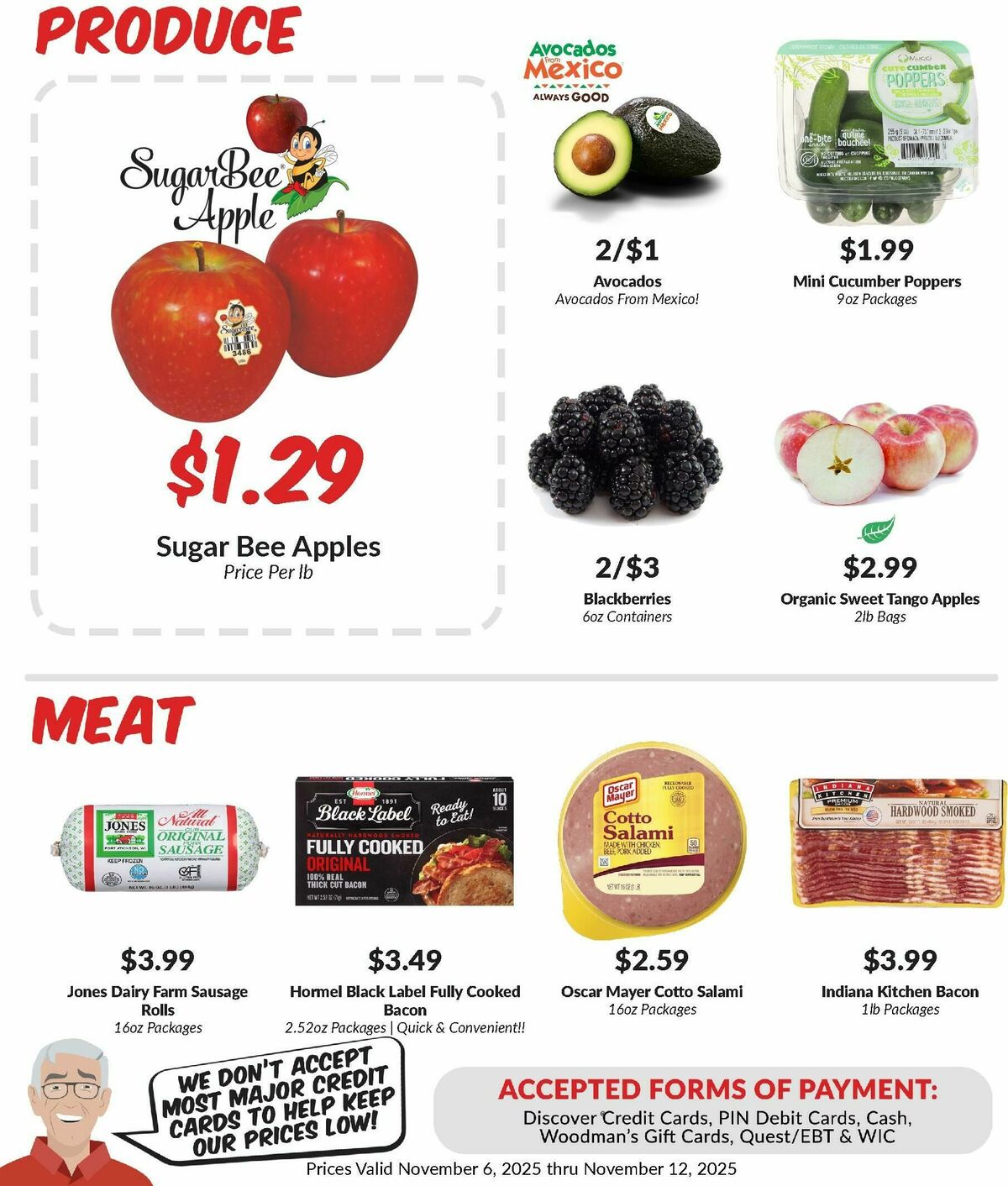 Woodmans Food Market Weekly Ad from November 6