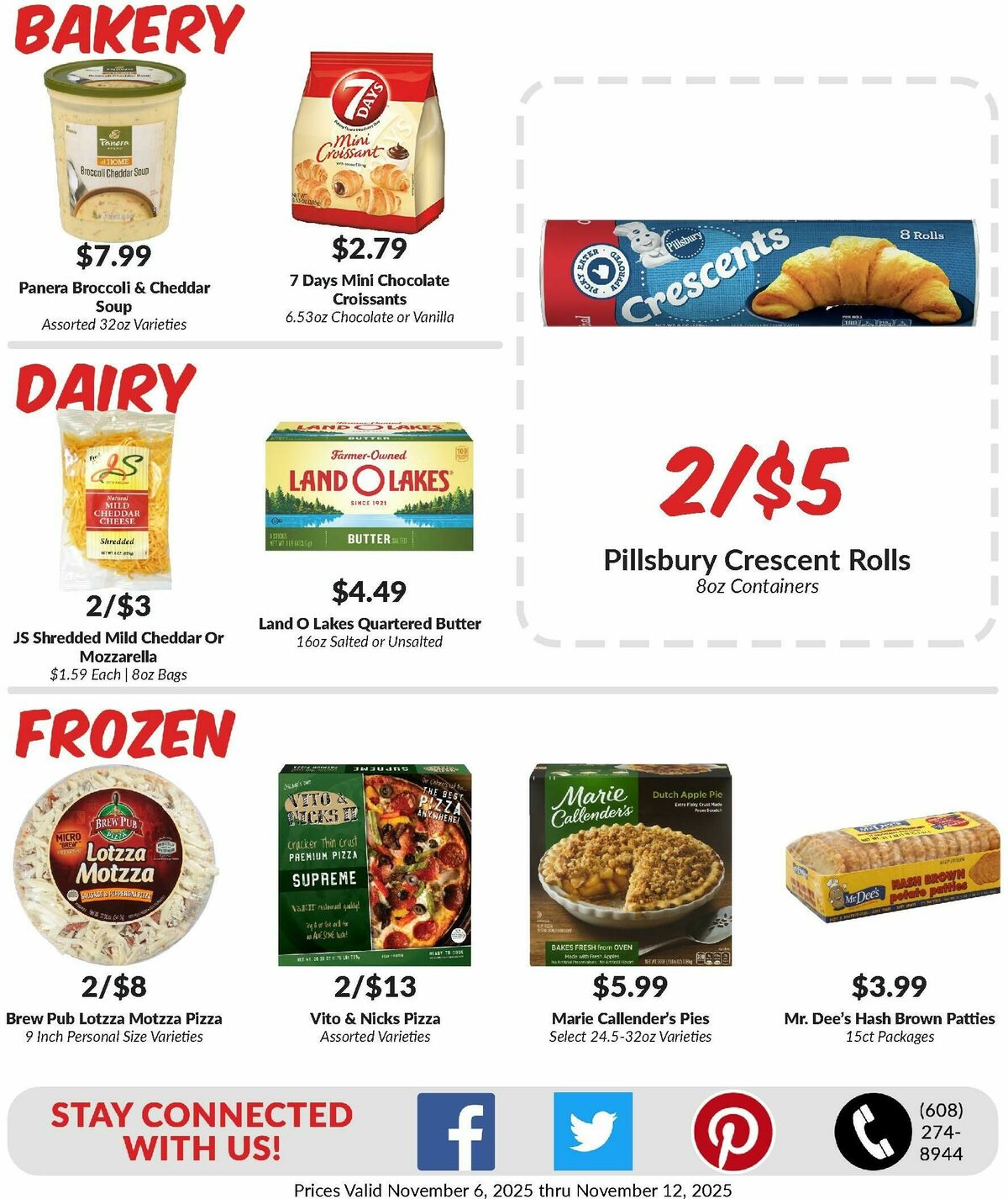 Woodmans Food Market Weekly Ad from November 6
