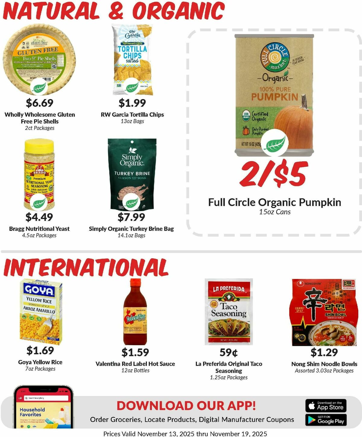 Woodmans Food Market Weekly Ad from November 13