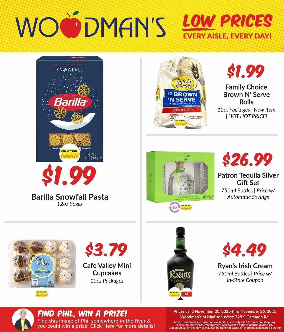 Woodmans Food Market Weekly Ad from November 20