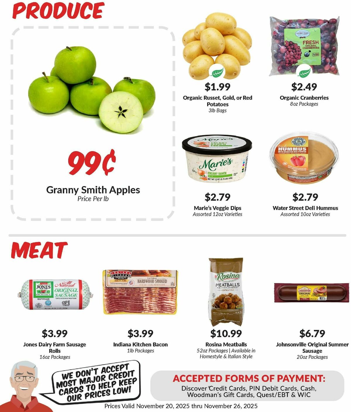 Woodmans Food Market Weekly Ad from November 20