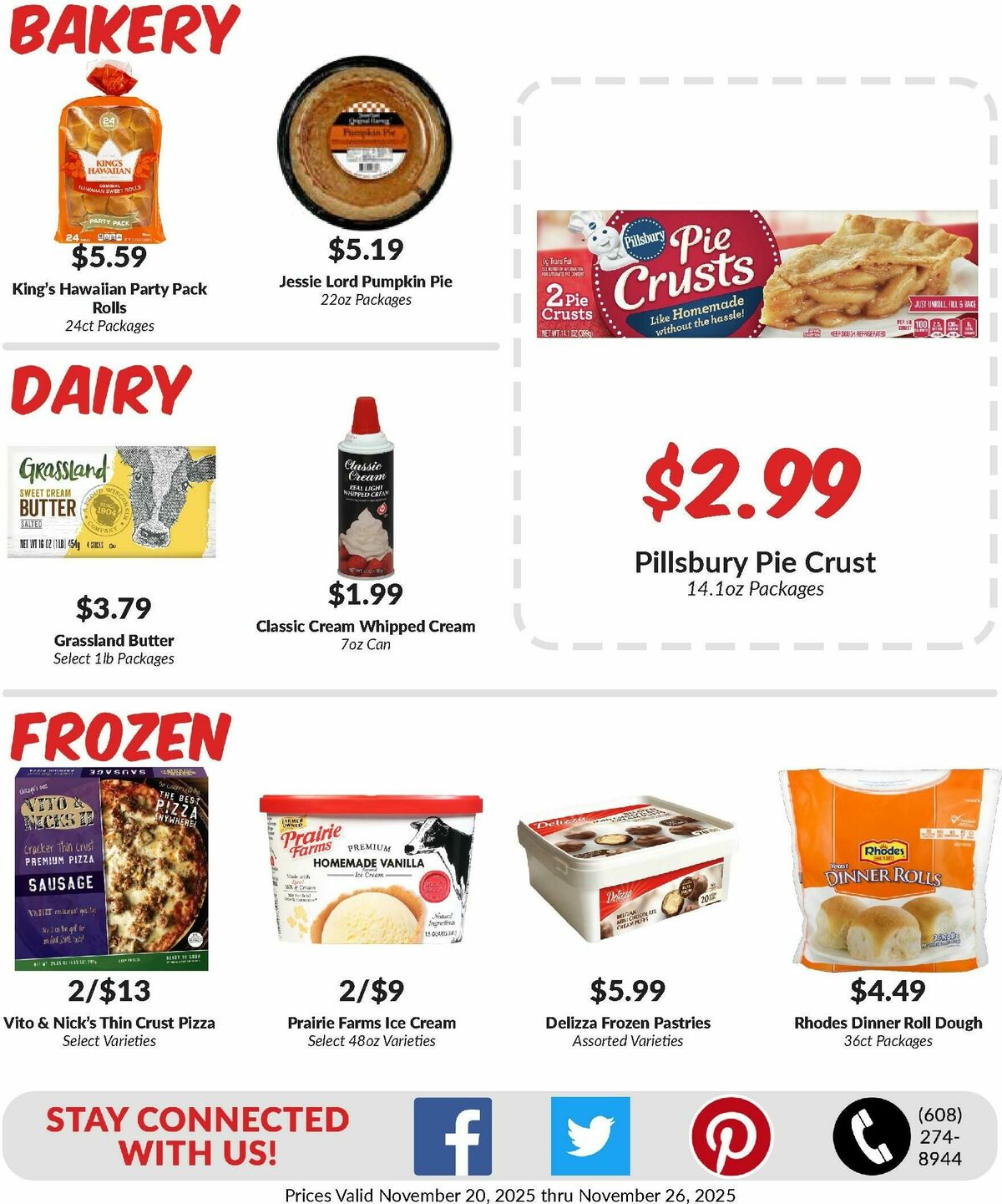 Woodmans Food Market Weekly Ad from November 20