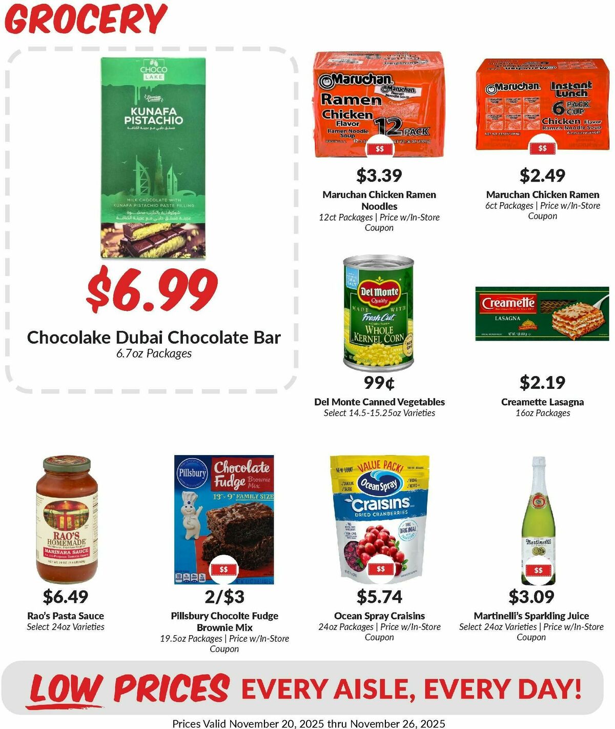 Woodmans Food Market Weekly Ad from November 20