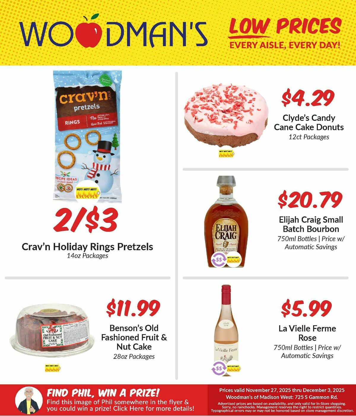 Woodmans Food Market Weekly Ad from November 27