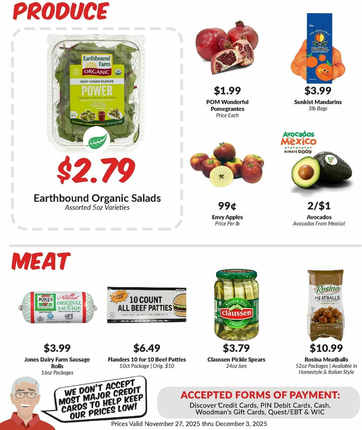 Woodmans Food Market Weekly Ad from November 27
