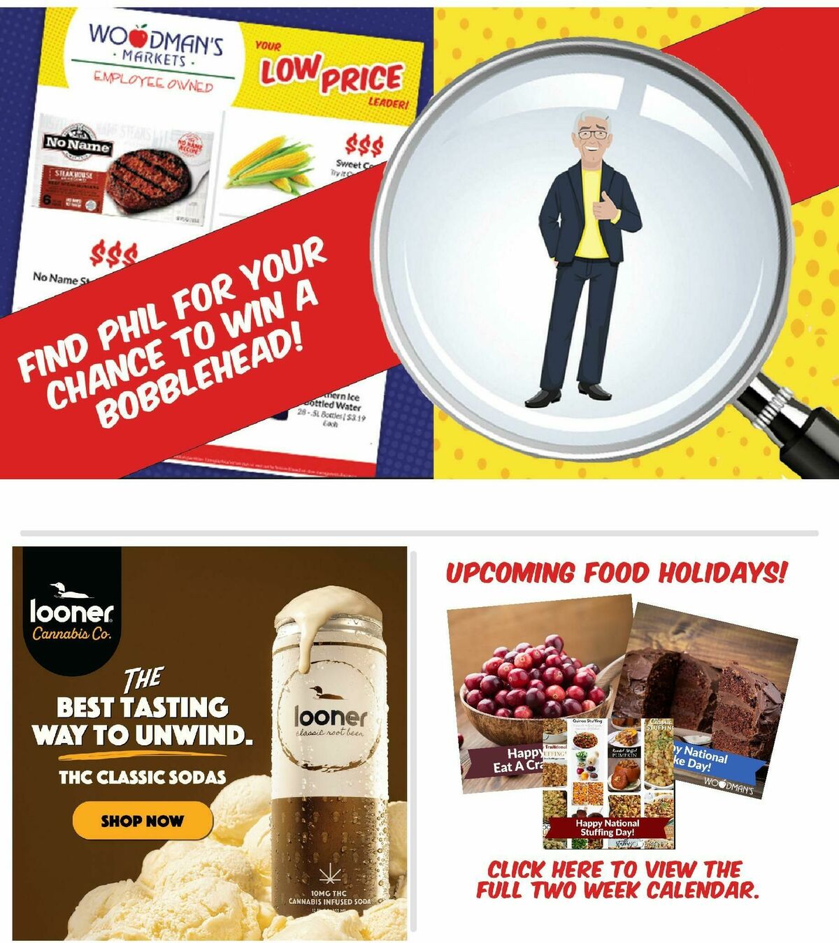 Woodmans Food Market Weekly Ad from November 27