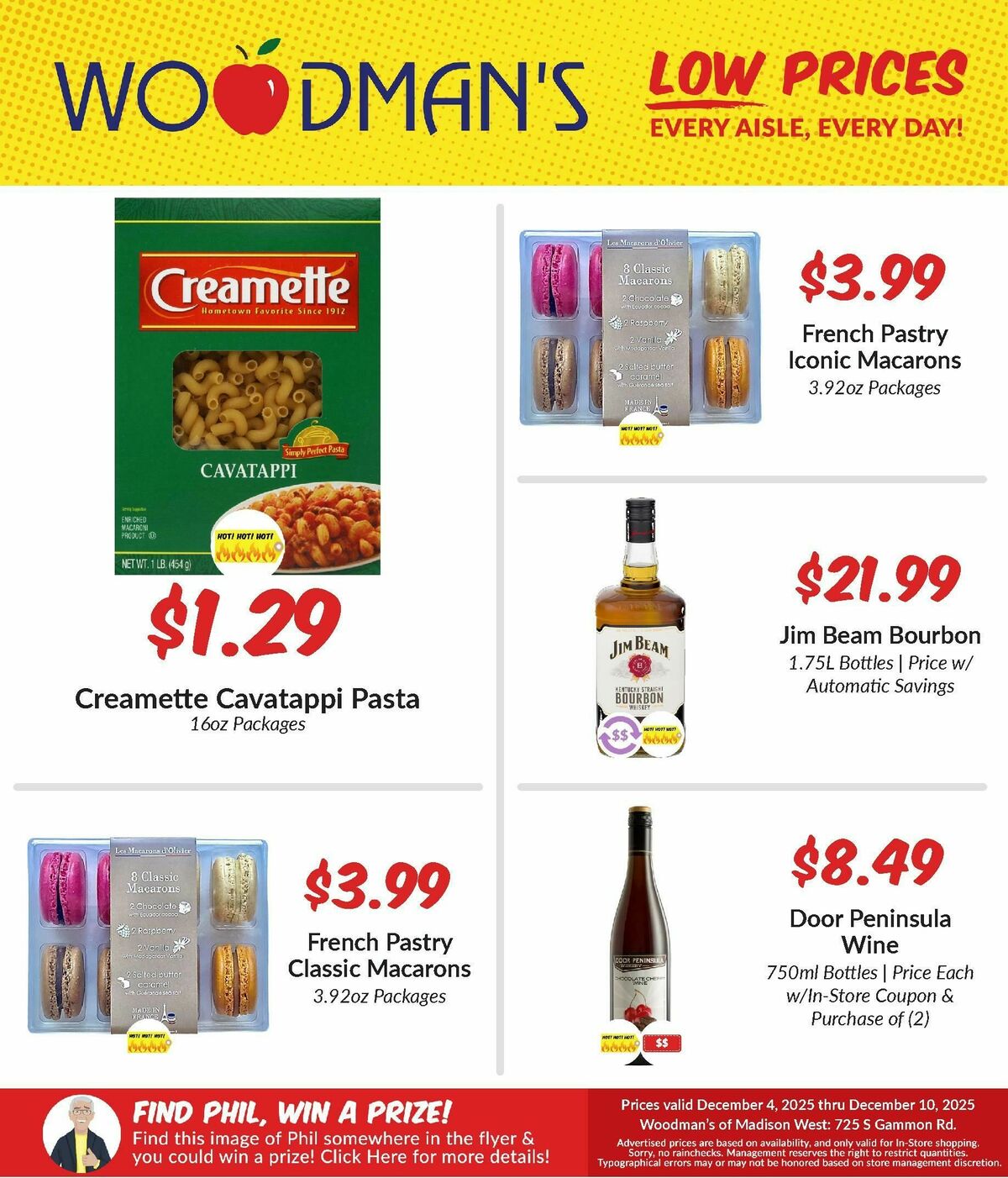 Woodmans Food Market Weekly Ad from December 4