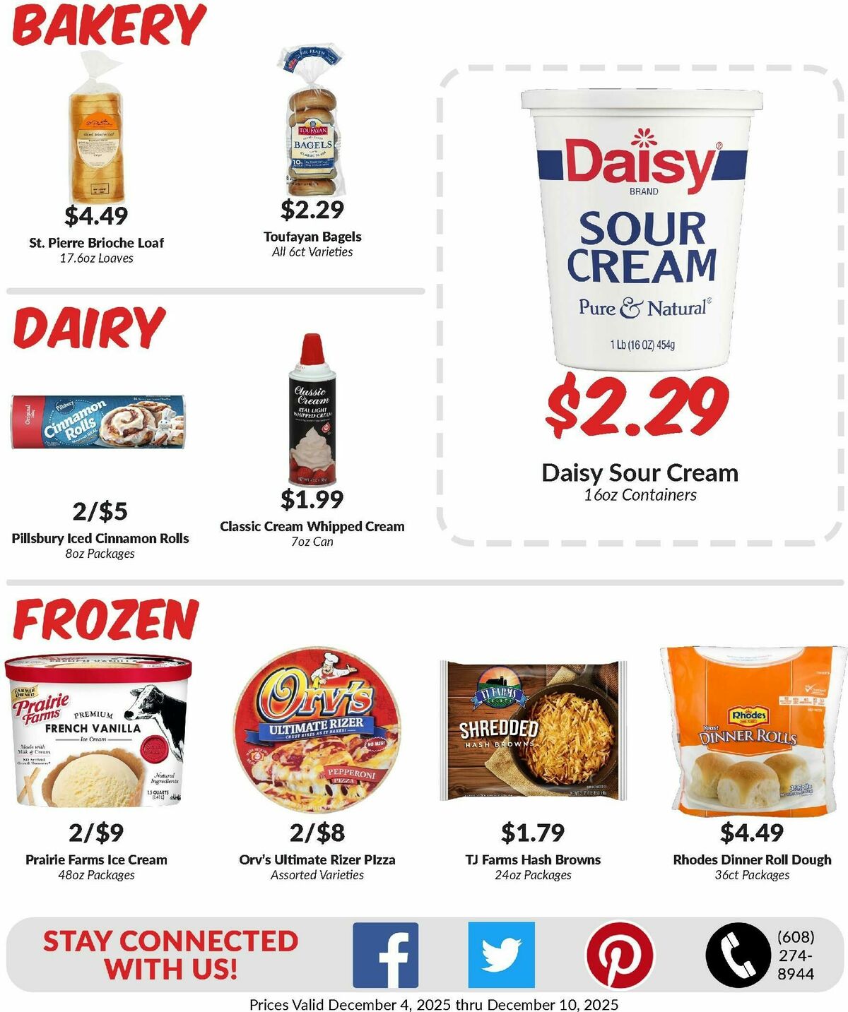 Woodmans Food Market Weekly Ad from December 4