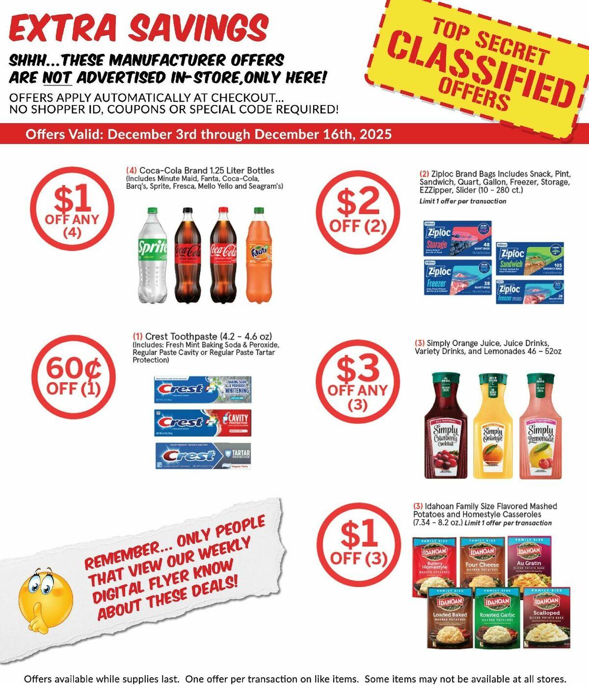Woodmans Food Market Weekly Ad from December 4