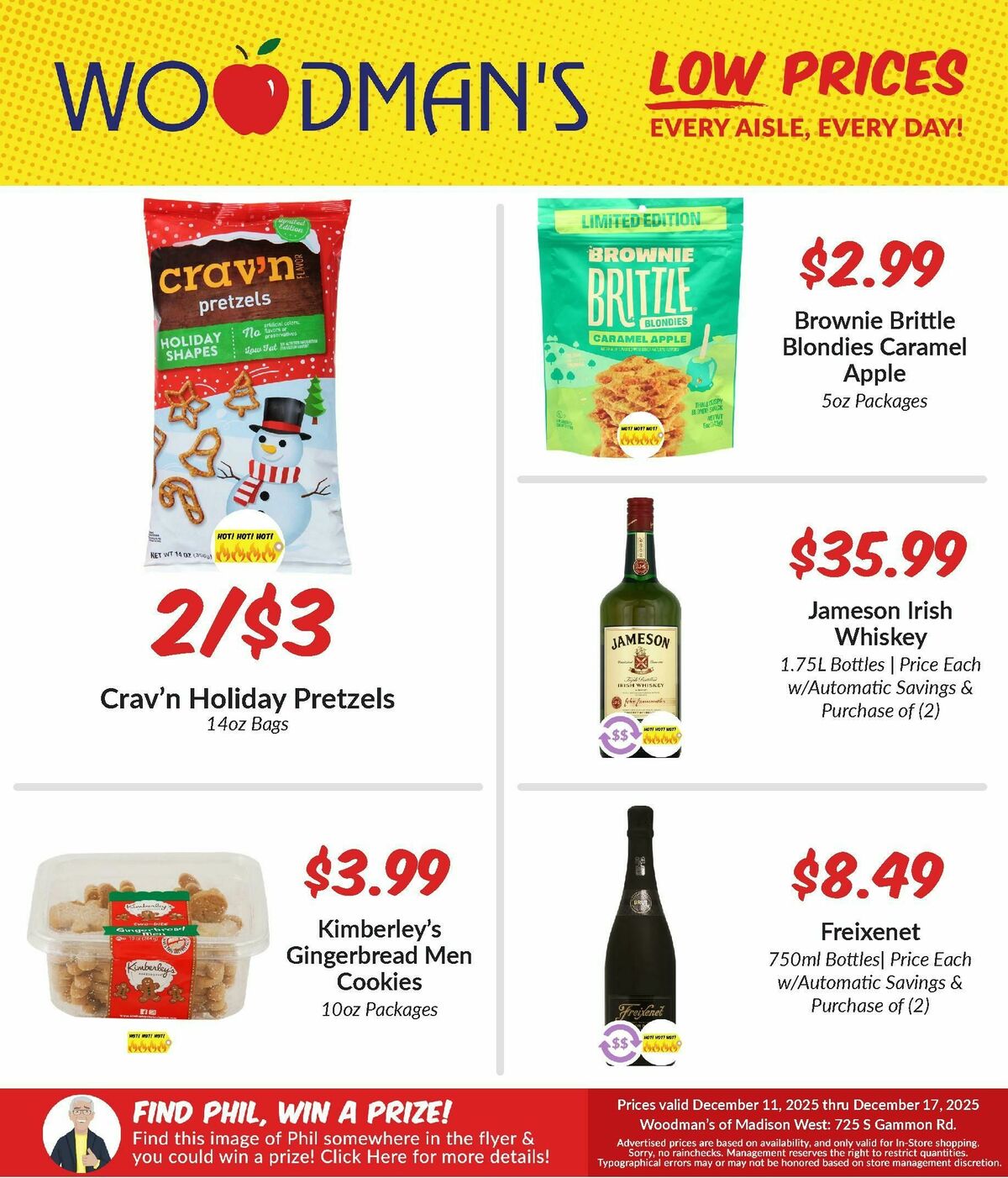 Woodmans Food Market Weekly Ad from December 11