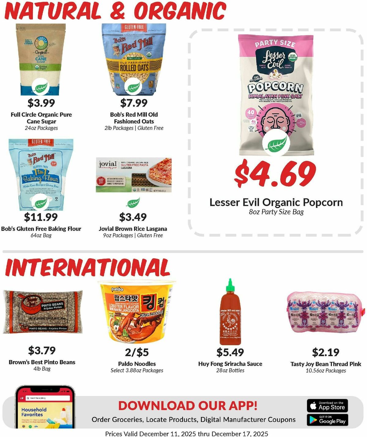 Woodmans Food Market Weekly Ad from December 11