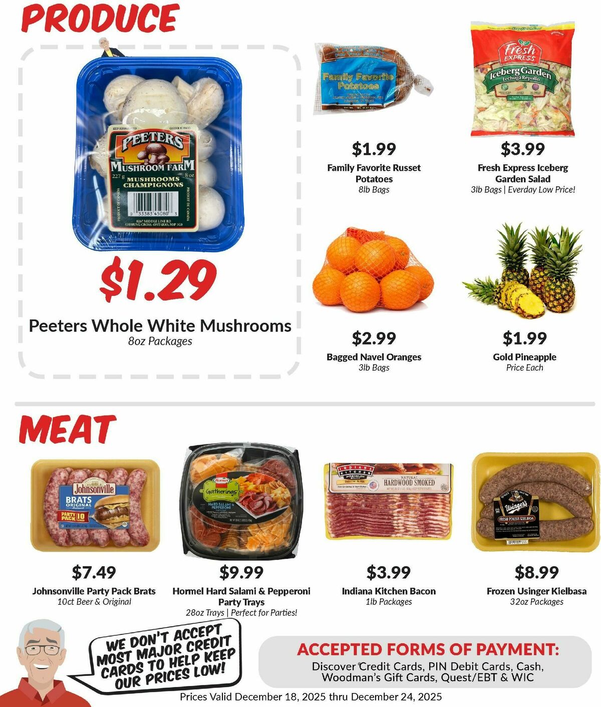 Woodmans Food Market Weekly Ad from December 18