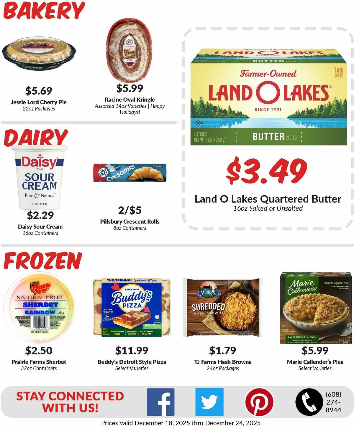 Woodmans Food Market Weekly Ad from December 18