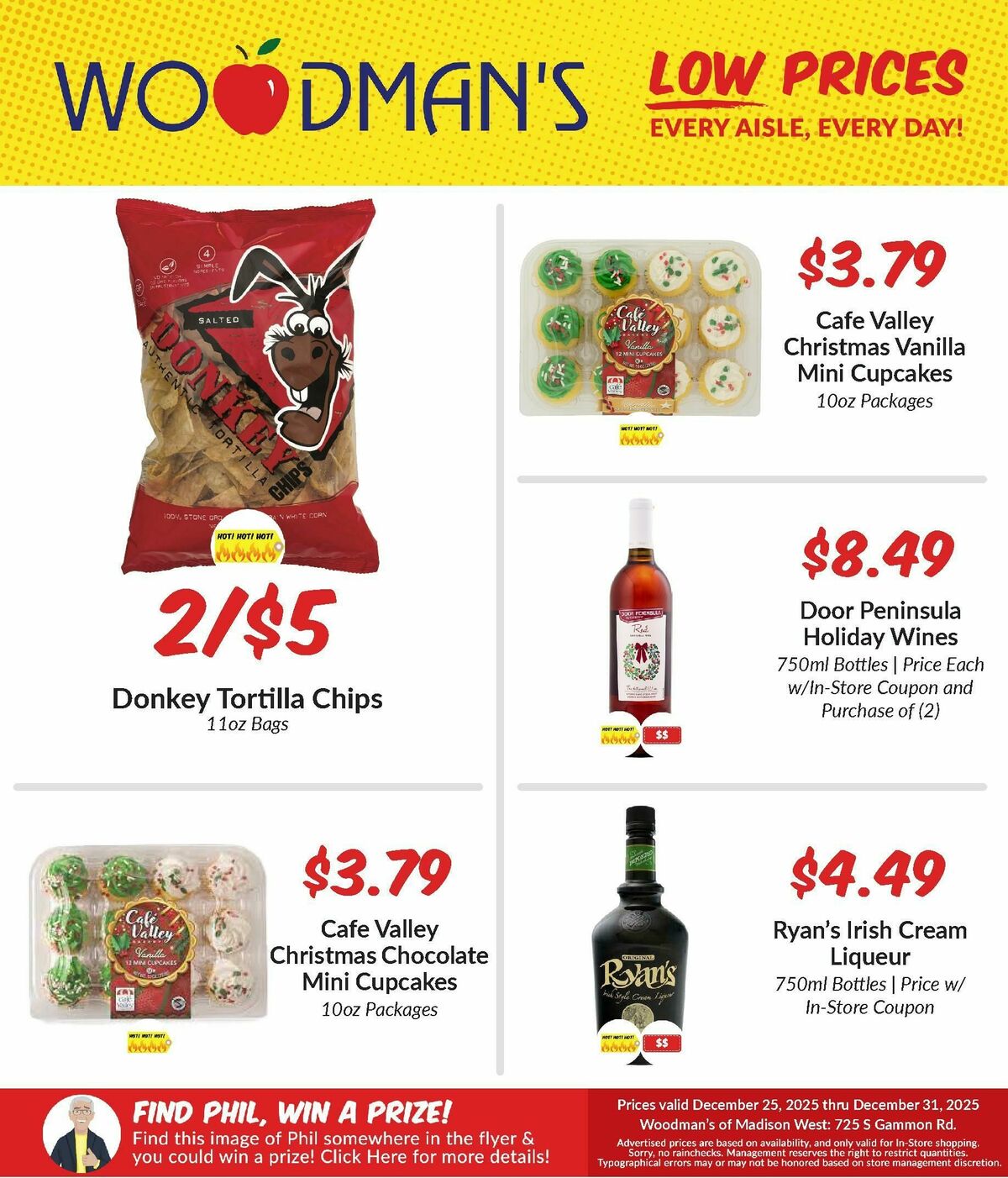 Woodmans Food Market Weekly Ad from December 25