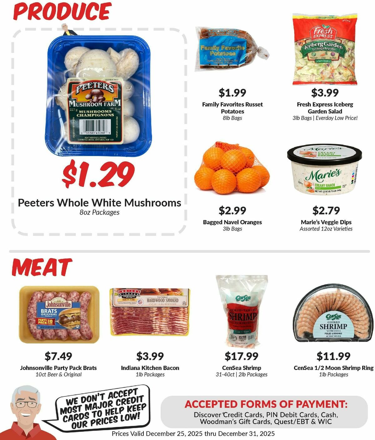 Woodmans Food Market Weekly Ad from December 25