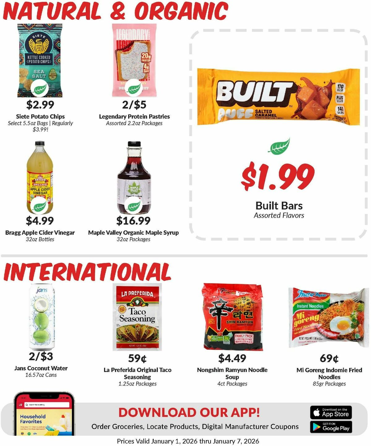 Woodmans Food Market Weekly Ad from January 1