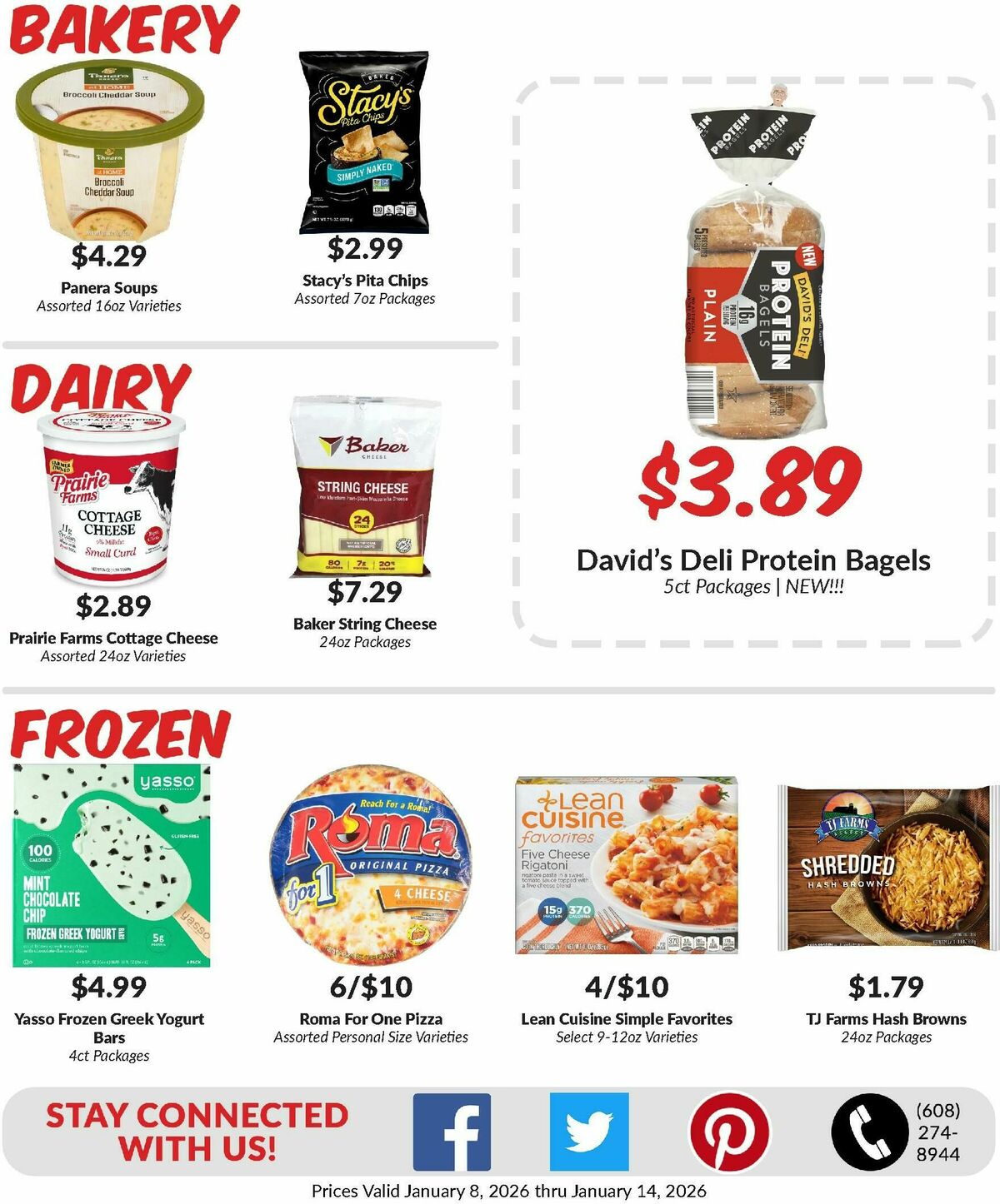 Woodmans Food Market Weekly Ad from January 8