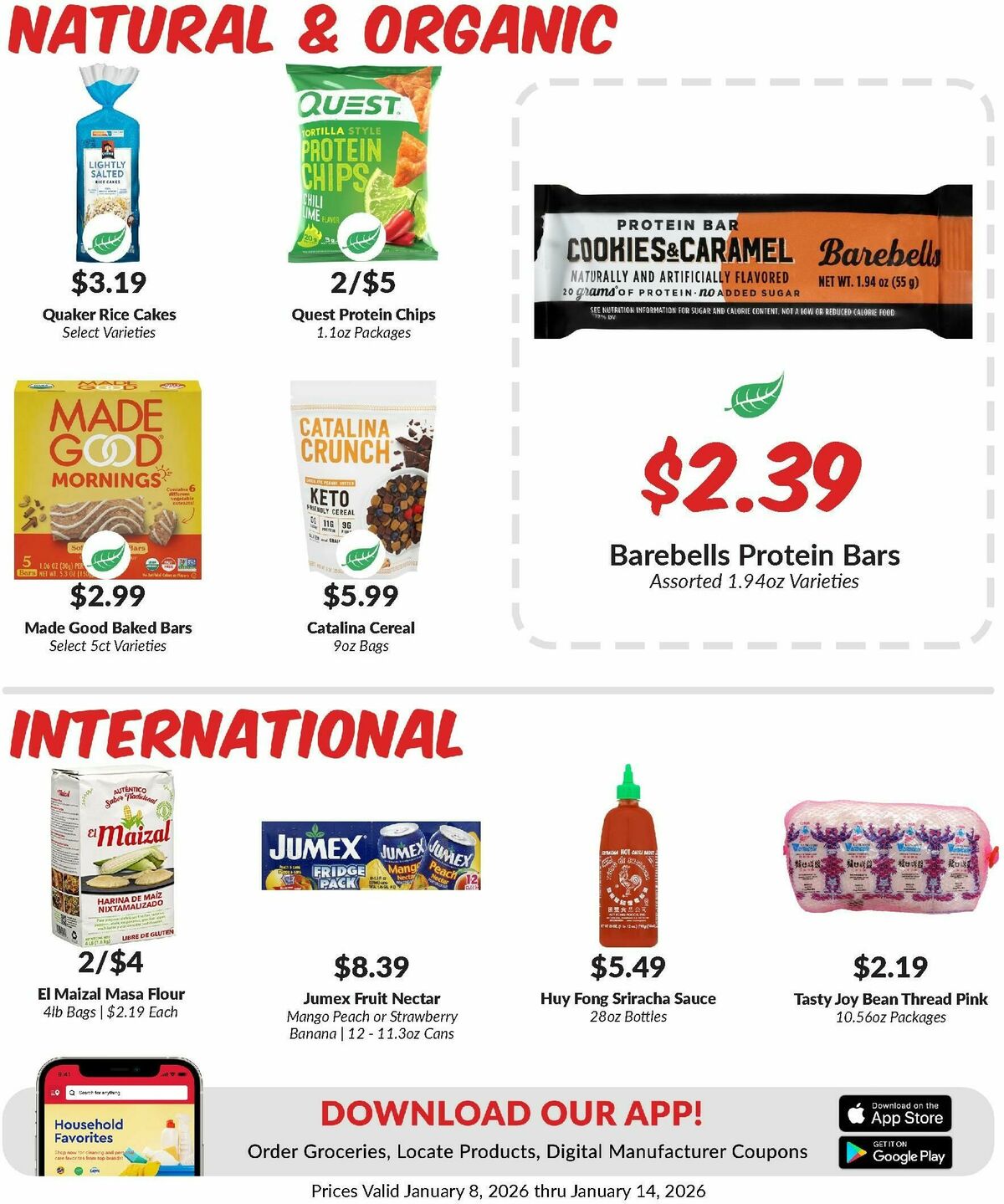 Woodmans Food Market Weekly Ad from January 8