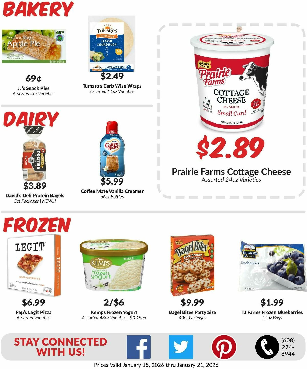 Woodmans Food Market Weekly Ad from January 15