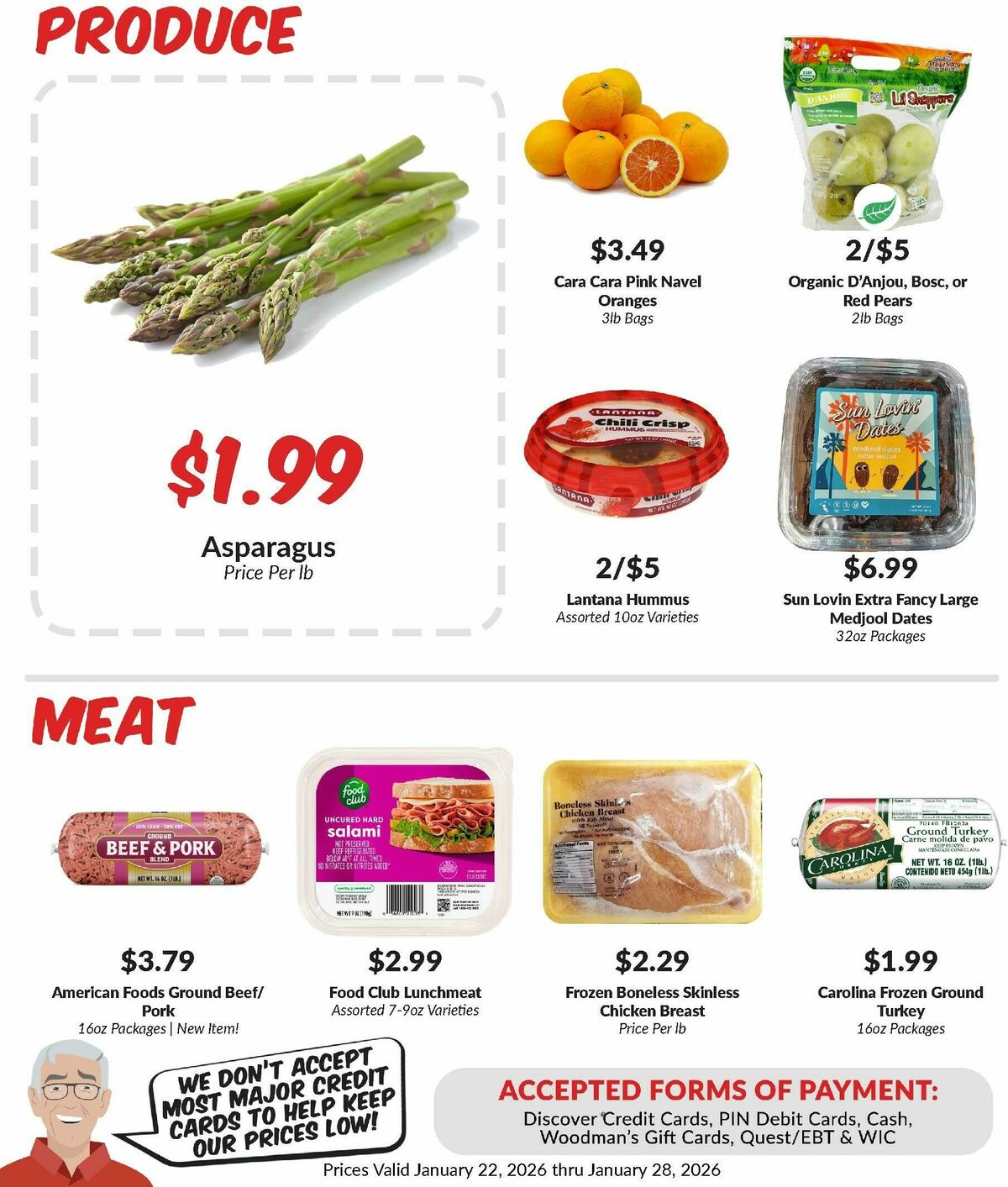 Woodmans Food Market Weekly Ad from January 22