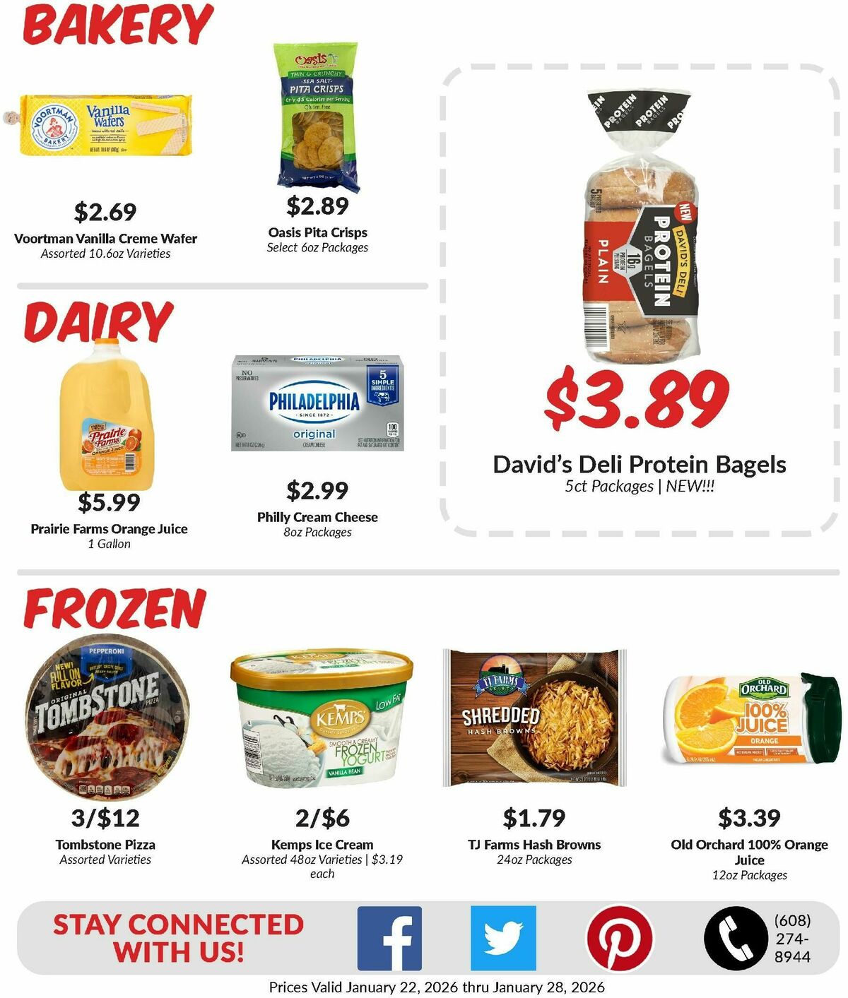 Woodmans Food Market Weekly Ad from January 22