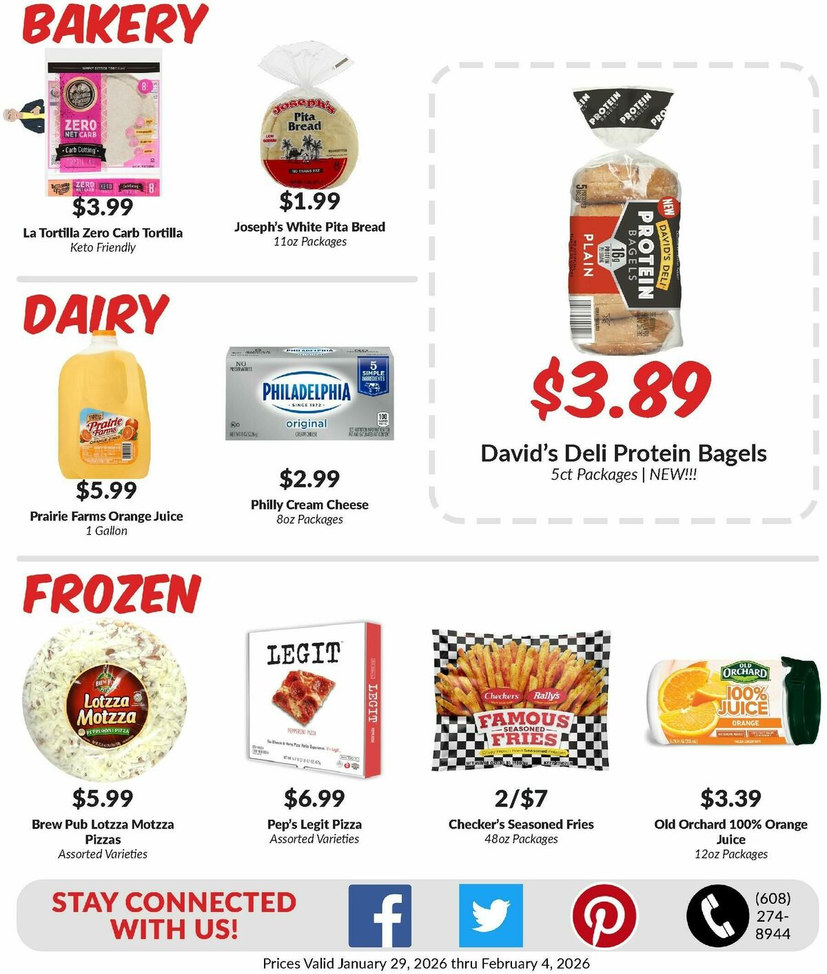 Woodmans Food Market Weekly Ad from January 29