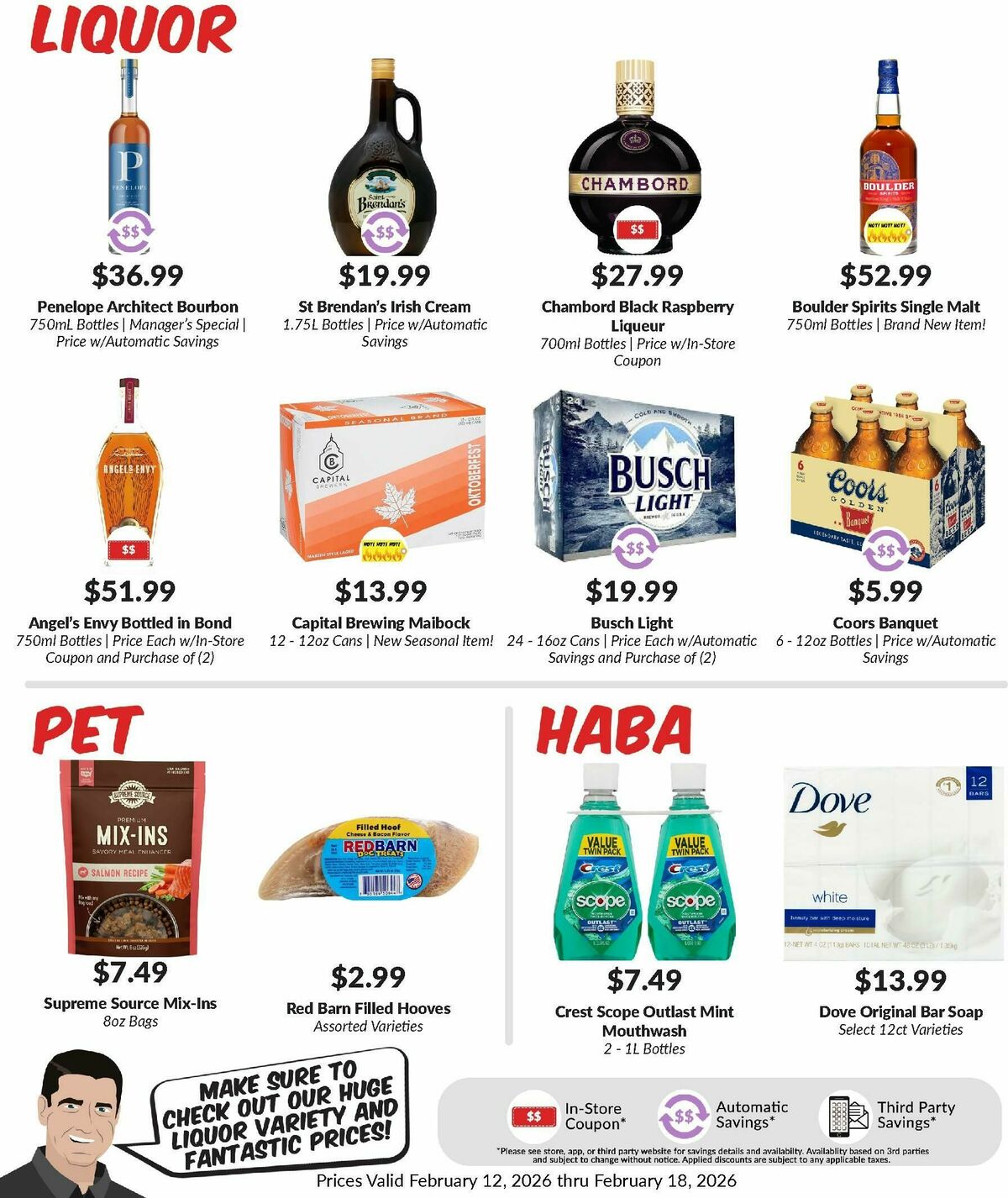 Woodmans Food Market Weekly Ad from February 12
