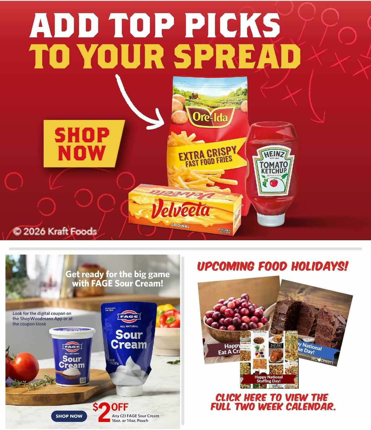 Woodmans Food Market Weekly Ad from February 12