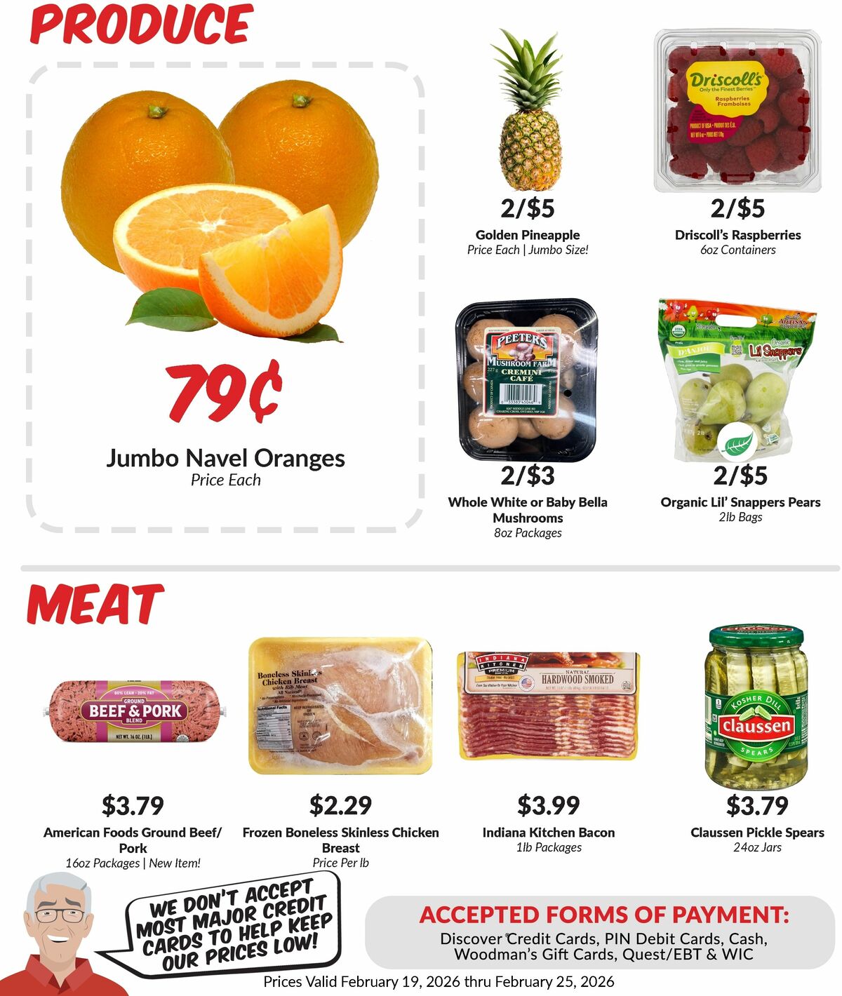 Woodmans Food Market Weekly Ad from February 19