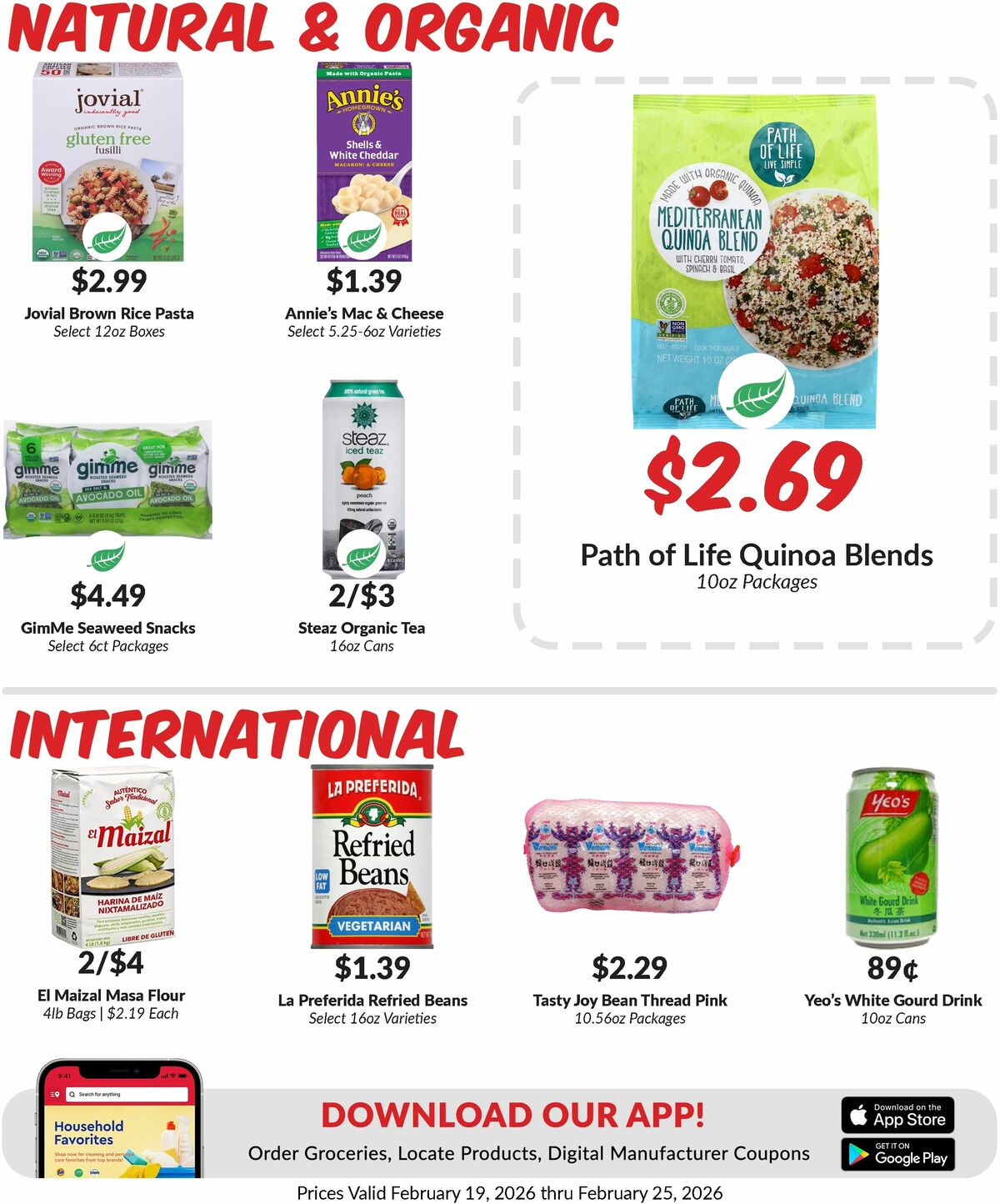 Woodmans Food Market Weekly Ad from February 19