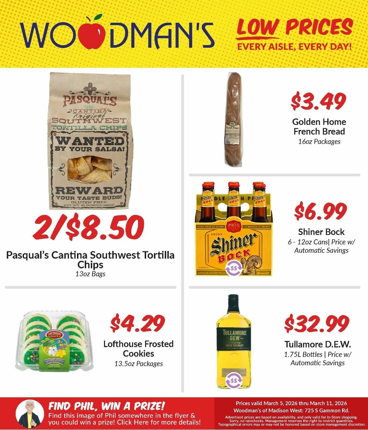 Woodmans Food Market Weekly Ad from March 5
