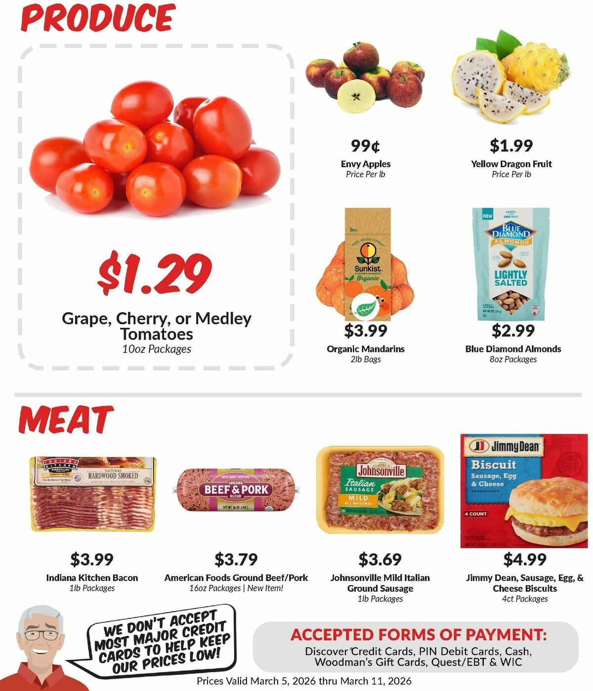Woodmans Food Market Weekly Ad from March 5