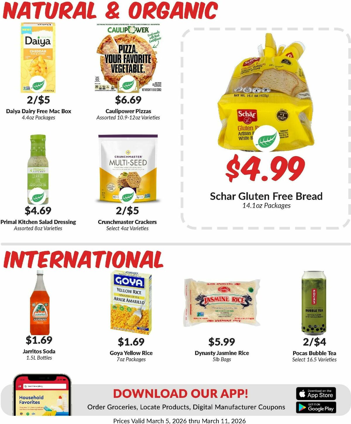 Woodmans Food Market Weekly Ad from March 5