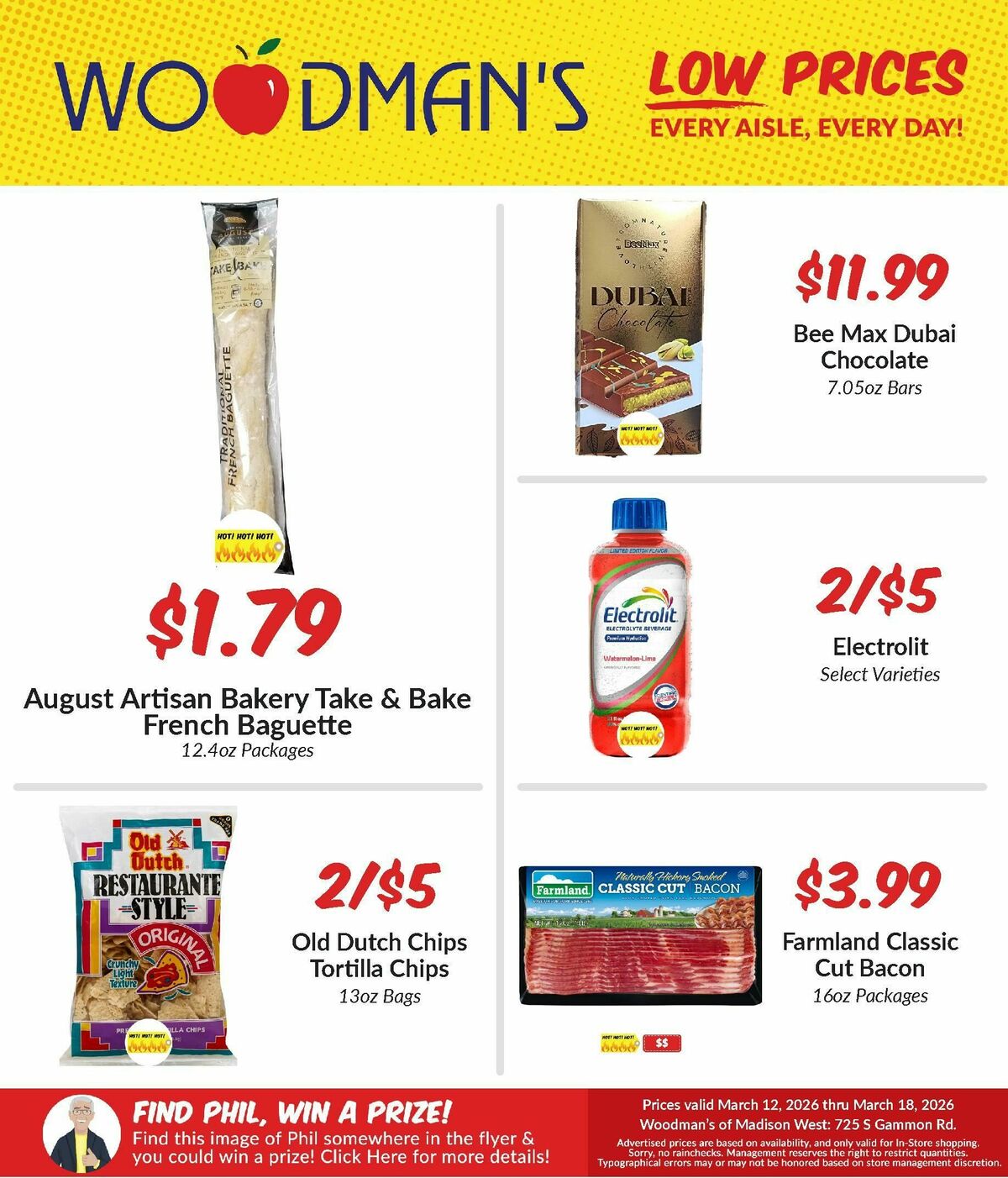 Woodmans Food Market Weekly Ad from March 12