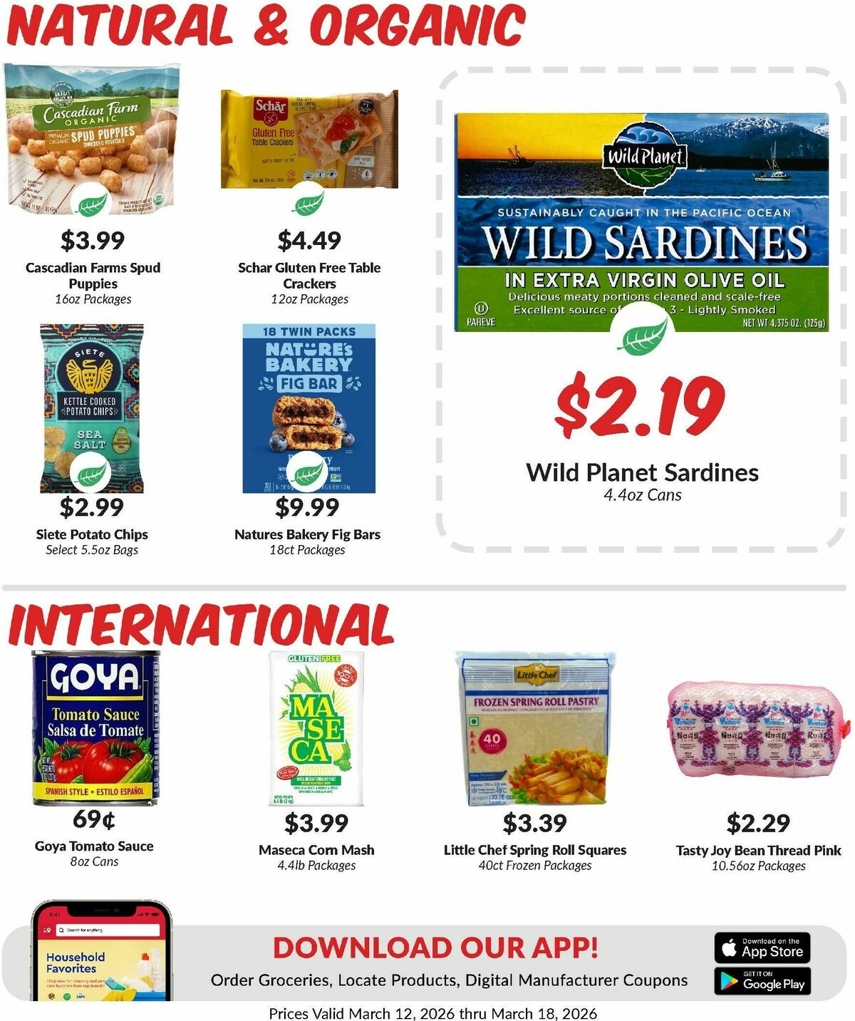 Woodmans Food Market Weekly Ad from March 12