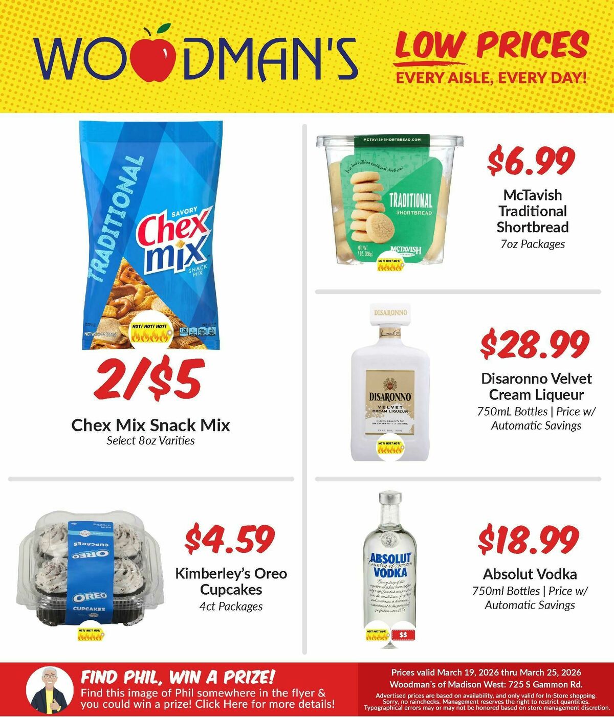 Woodmans Food Market Weekly Ad from March 19