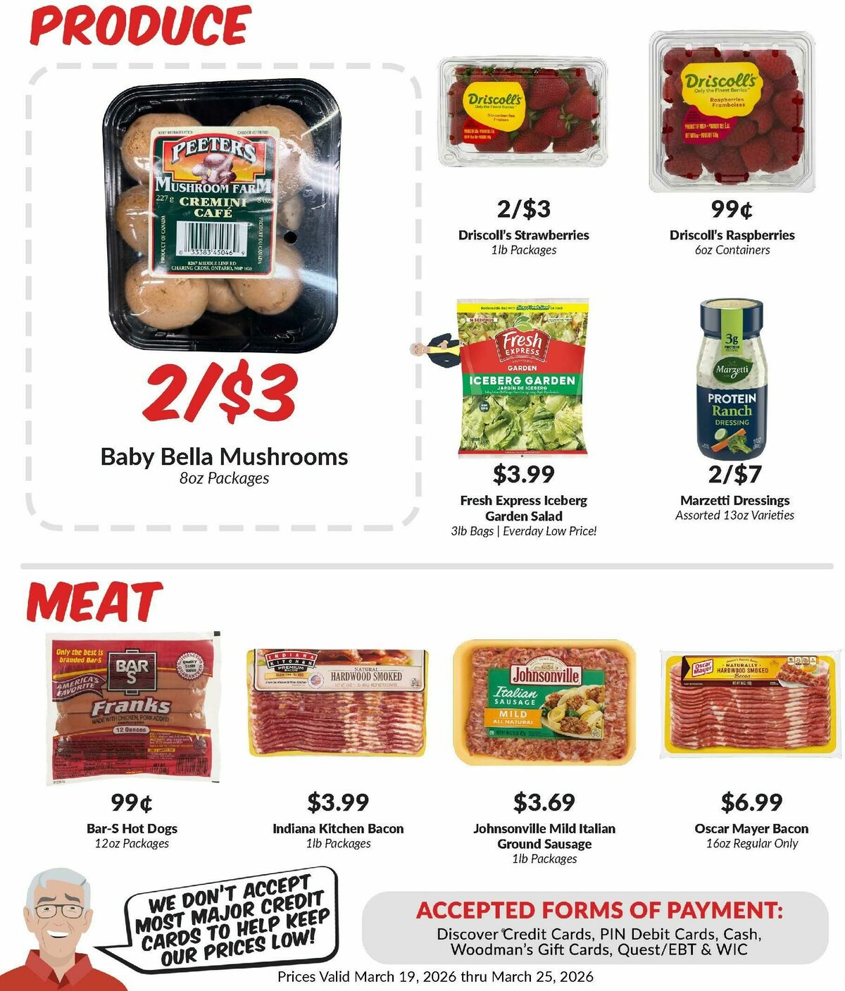 Woodmans Food Market Weekly Ad from March 19