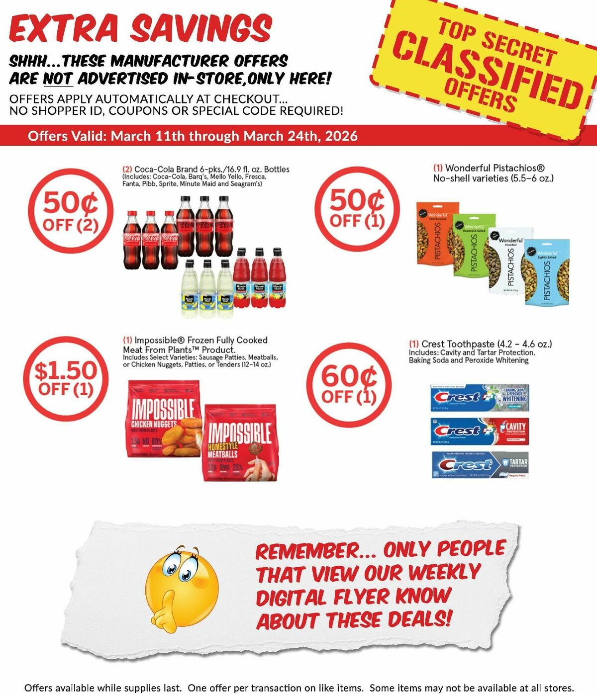 Woodmans Food Market Weekly Ad from March 19