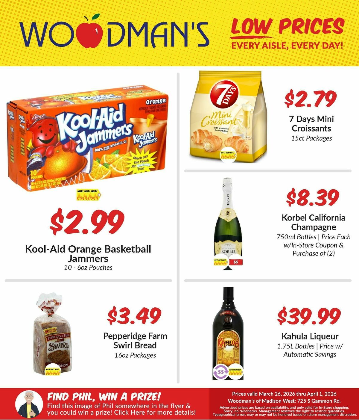 Woodmans Food Market Weekly Ad from March 26