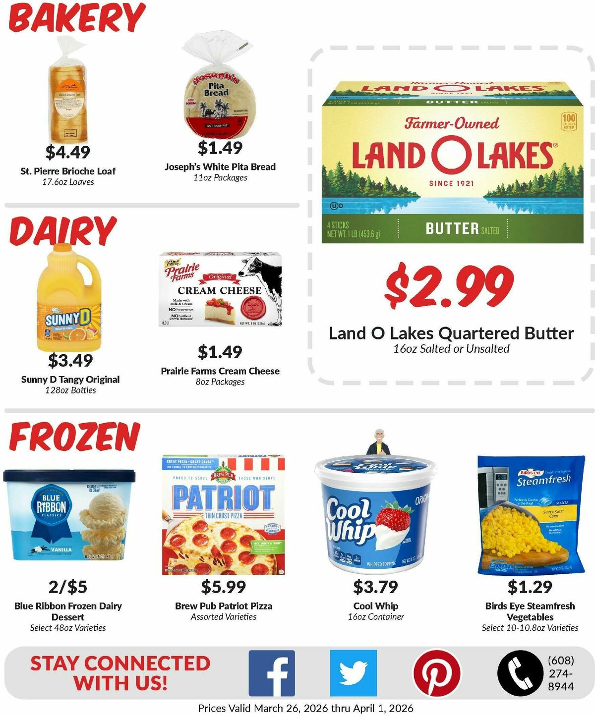 Woodmans Food Market Weekly Ad from March 26