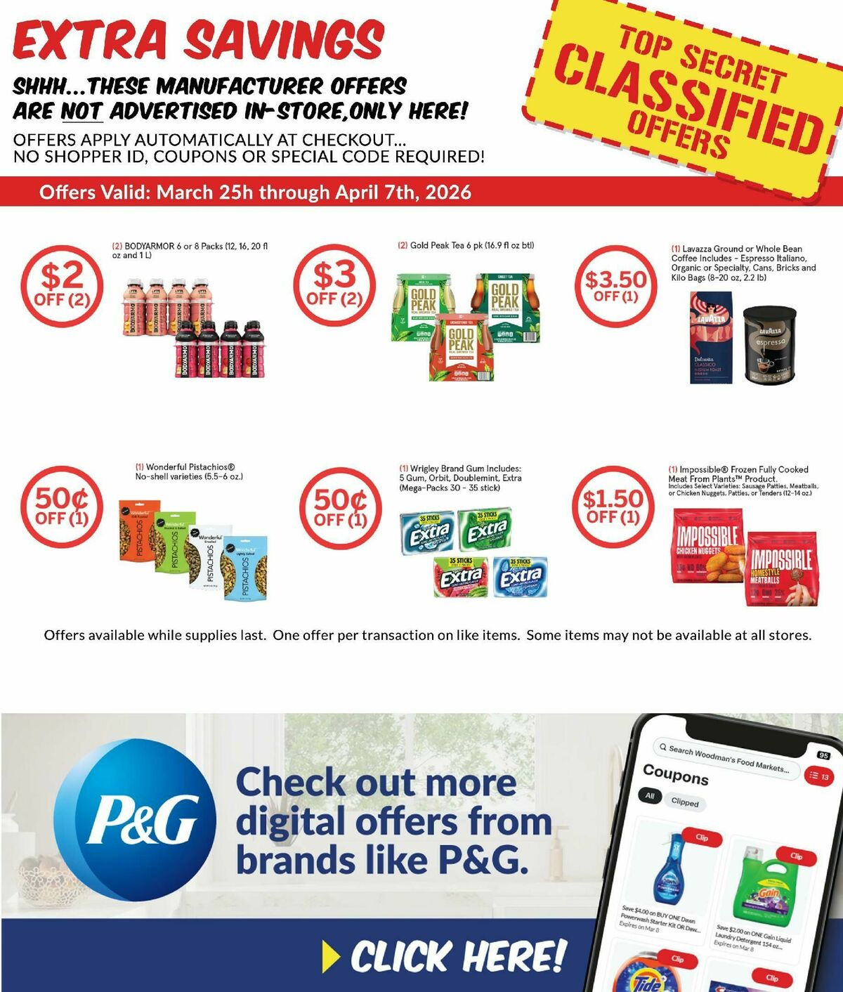 Woodmans Food Market Weekly Ad from April 2