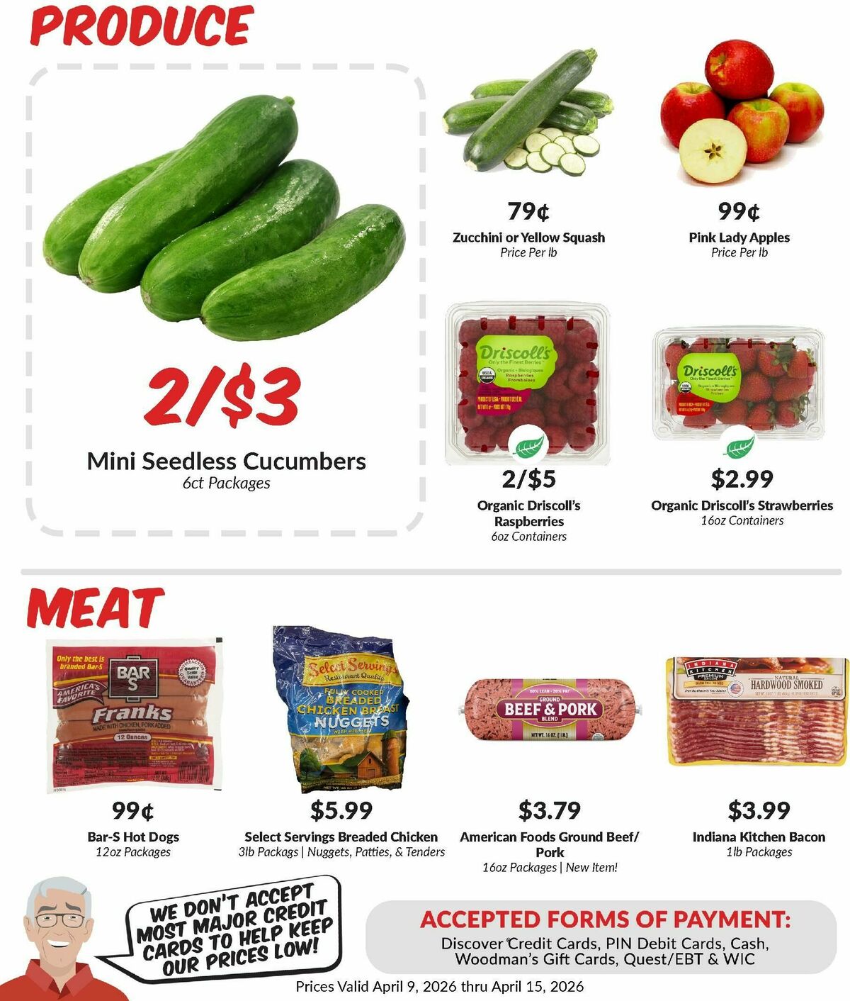Woodmans Food Market Weekly Ad from April 9