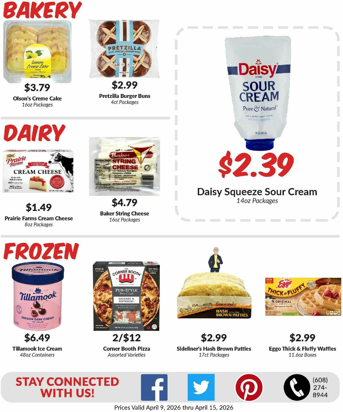 Woodmans Food Market Weekly Ad from April 9