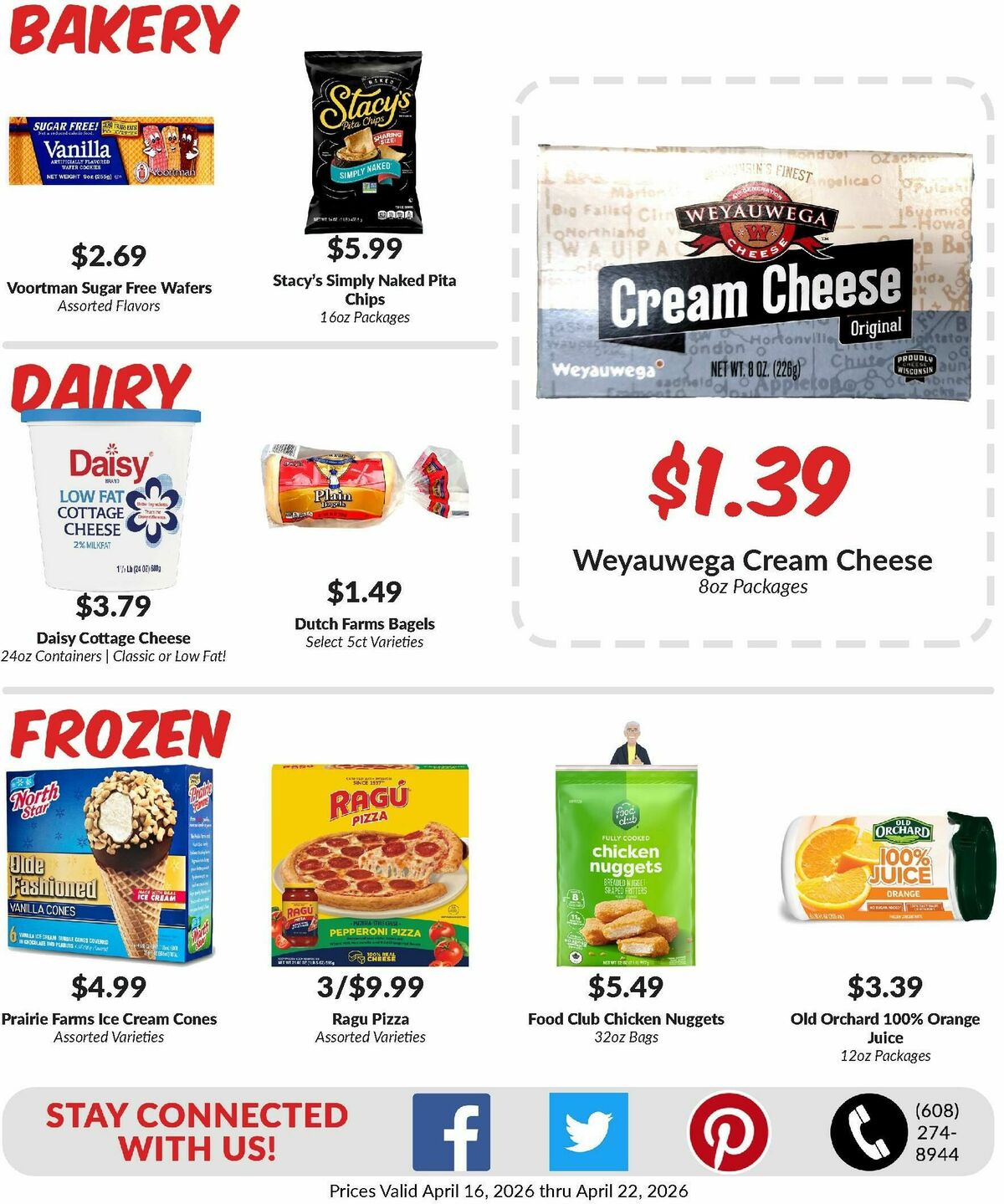 Woodmans Food Market Weekly Ad from April 16